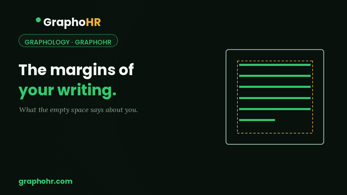 The margins of your handwriting: what the empty space says about you