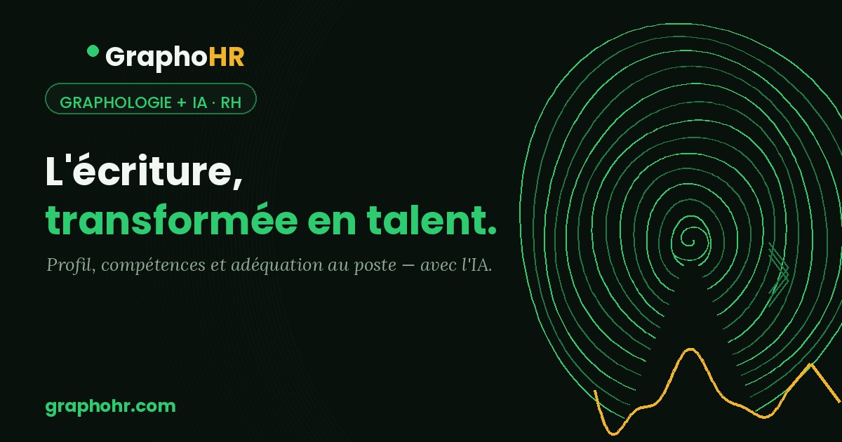 Graphologie avec IA — ce que votre écriture révèle