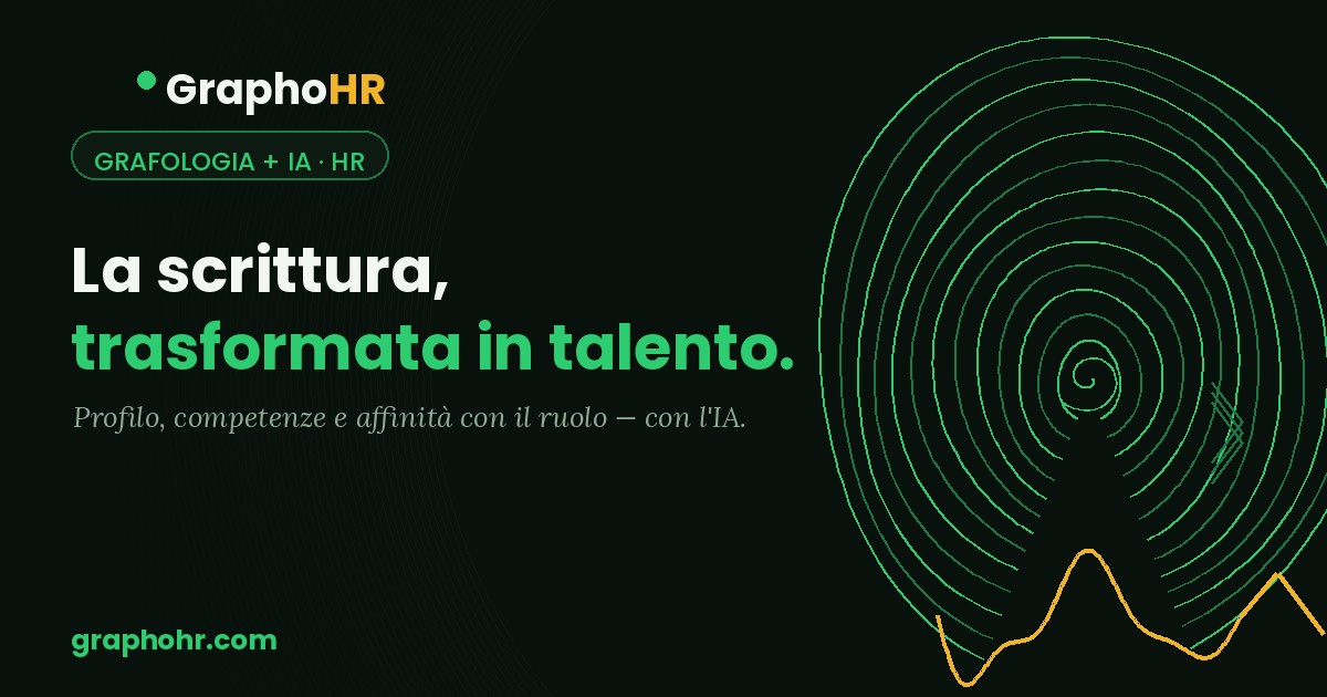 Grafologia con IA — cosa rivela la tua scrittura